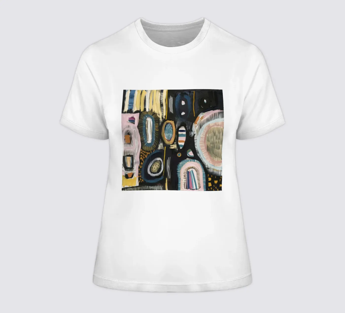Trama criptica t-shirt da donna da Sublime Layers