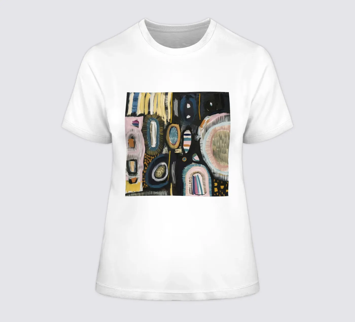 Trama criptica t-shirt da donna da Sublime Layers