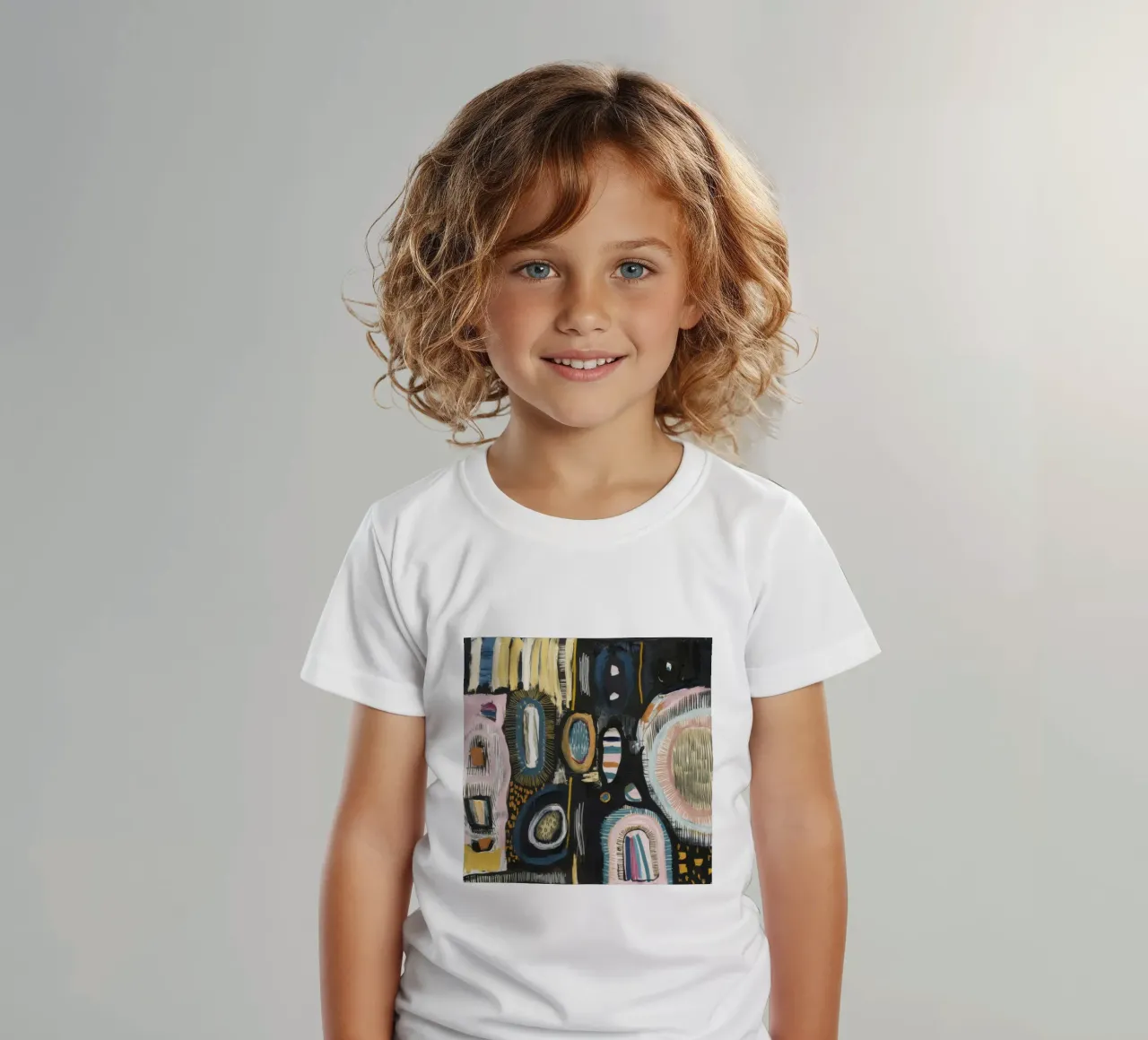 Trama criptica t-shirt bambini da Sublime Layers