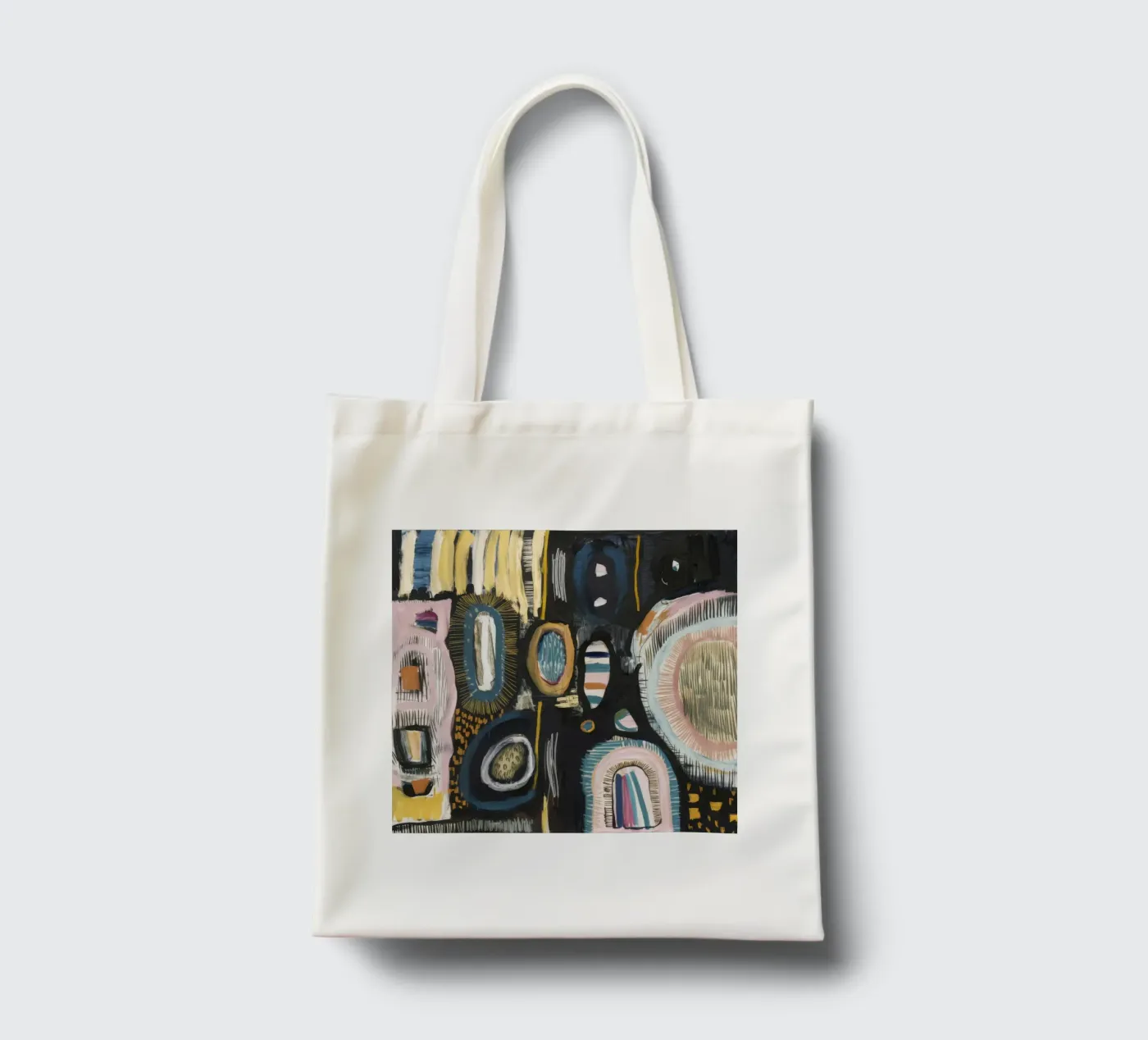 Cryptic Pattern Weave borsa in juta da Sublime Layers