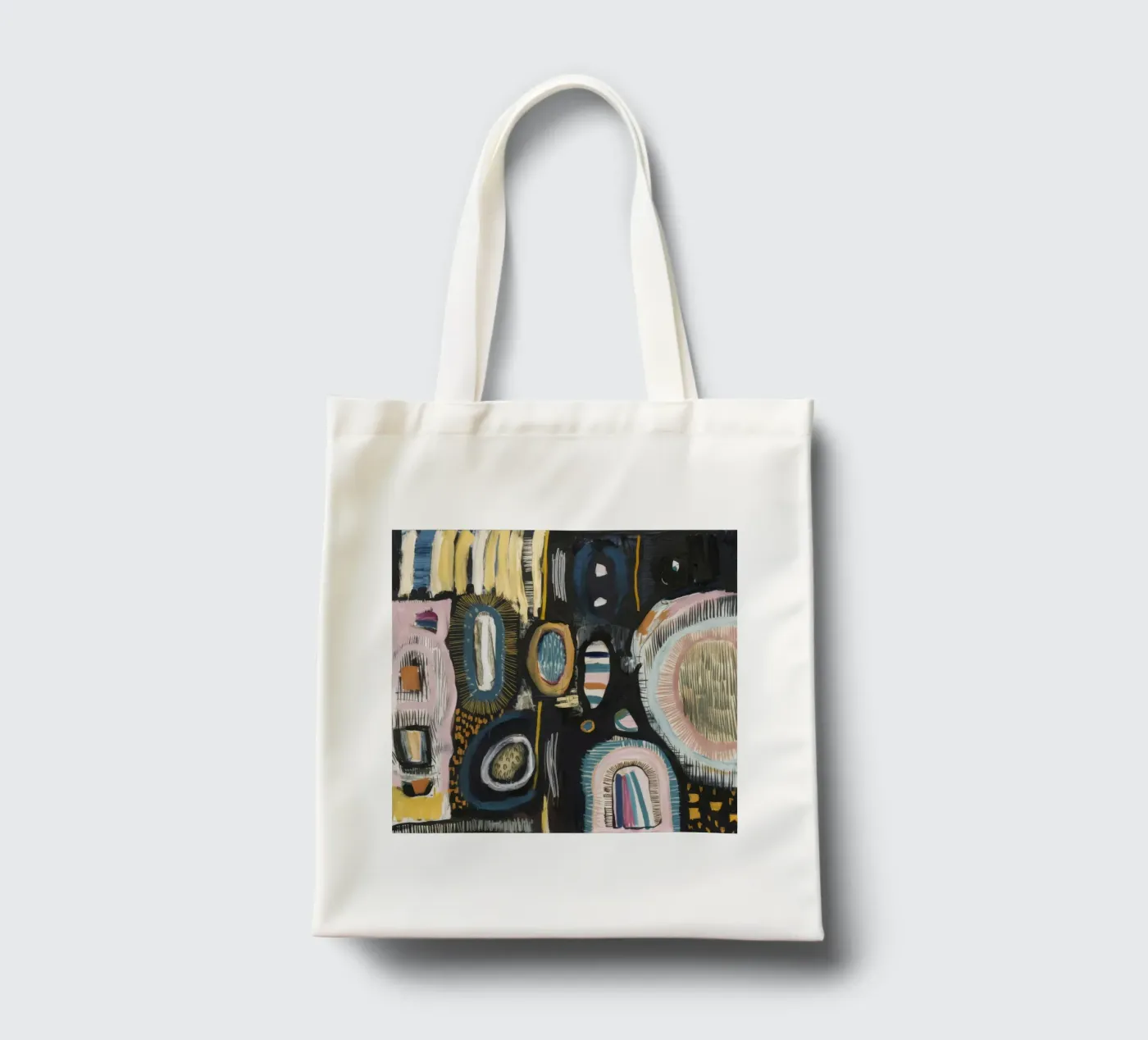 Cryptic Pattern Weave borsa in juta da Sublime Layers