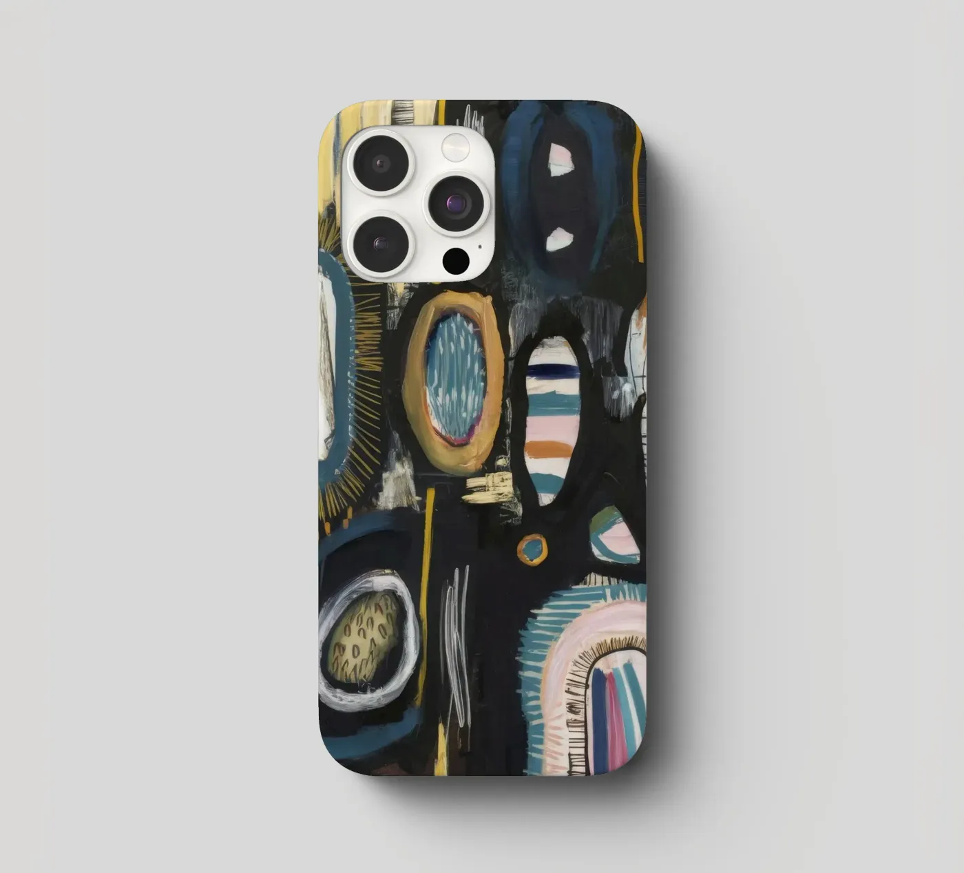 Cryptic Pattern Weave iphone case by Sublime Layers