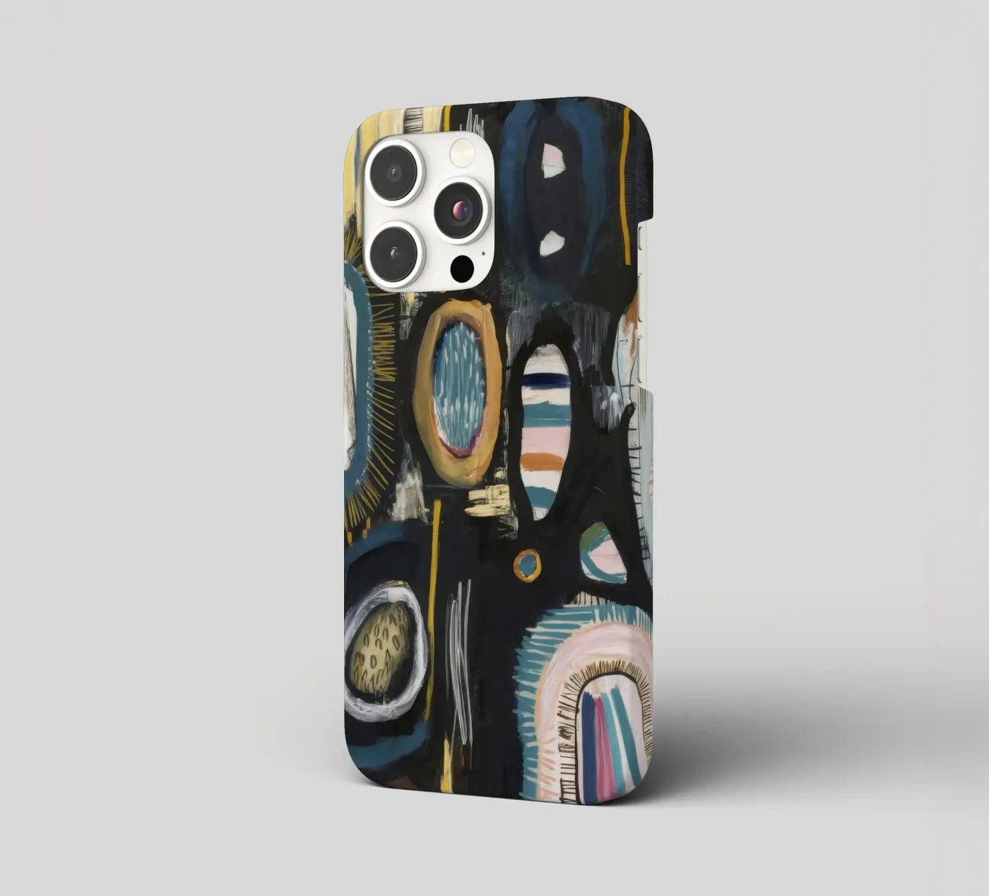 Cryptic Pattern Weave iphone case by Sublime Layers