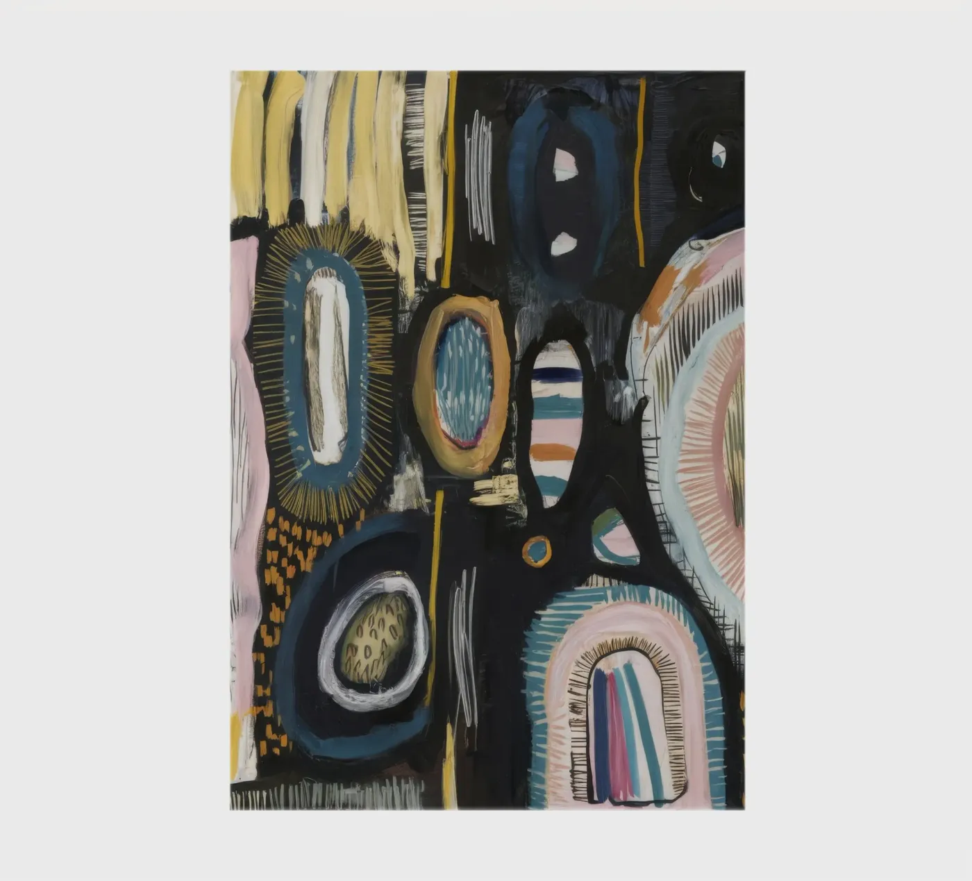 Cryptic Pattern Weave Notizbuch von Sublime Layers