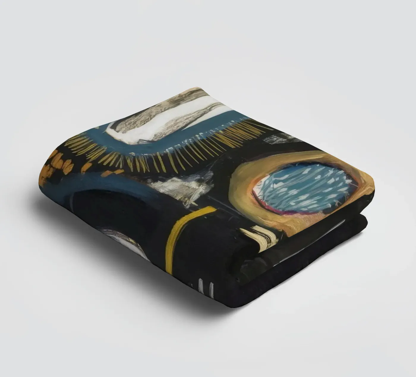 Tissage de motifs cryptiques serviette de bain de Sublime Layers