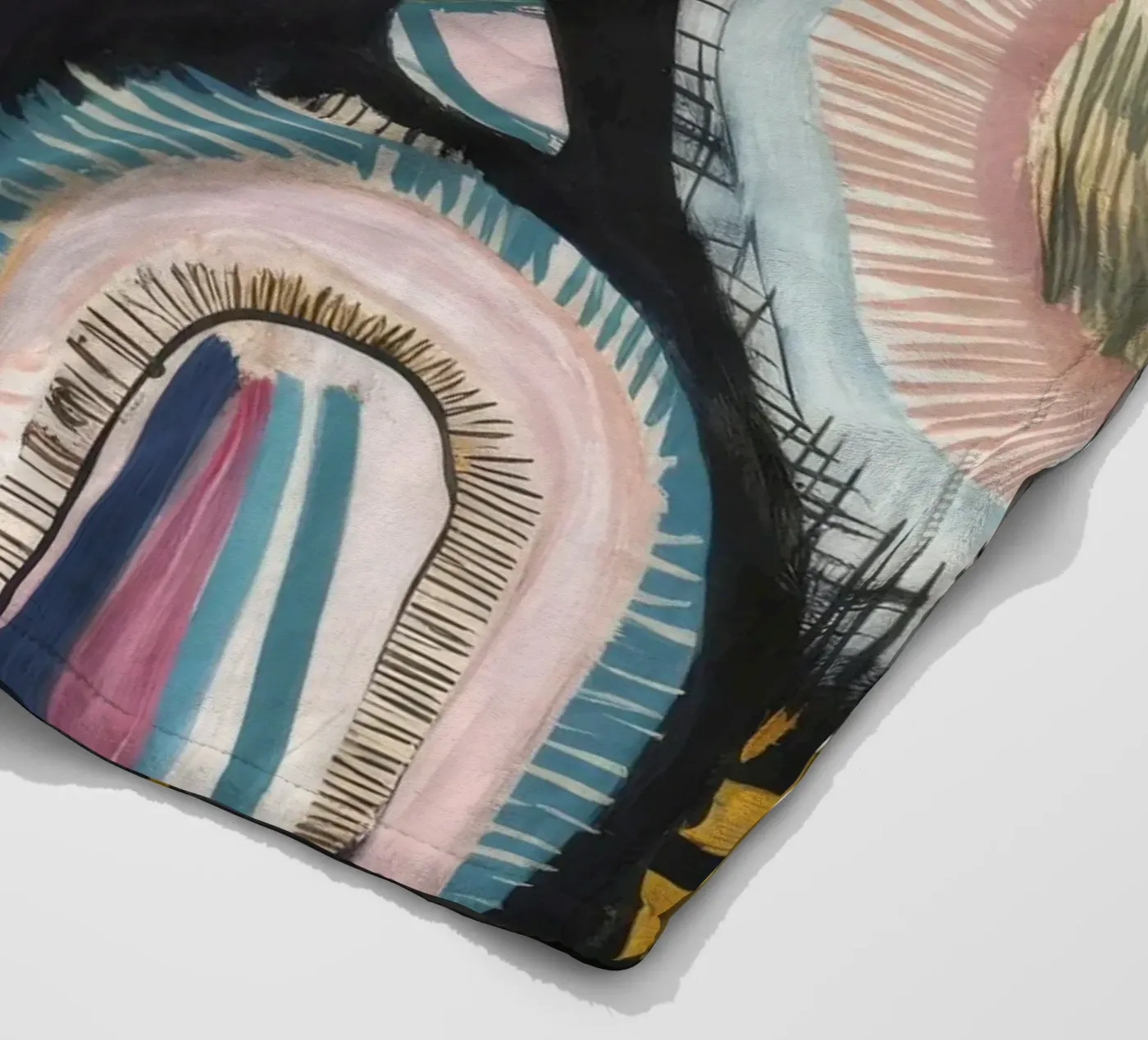 Cryptic Pattern Weave fleece blanket by Sublime Layers