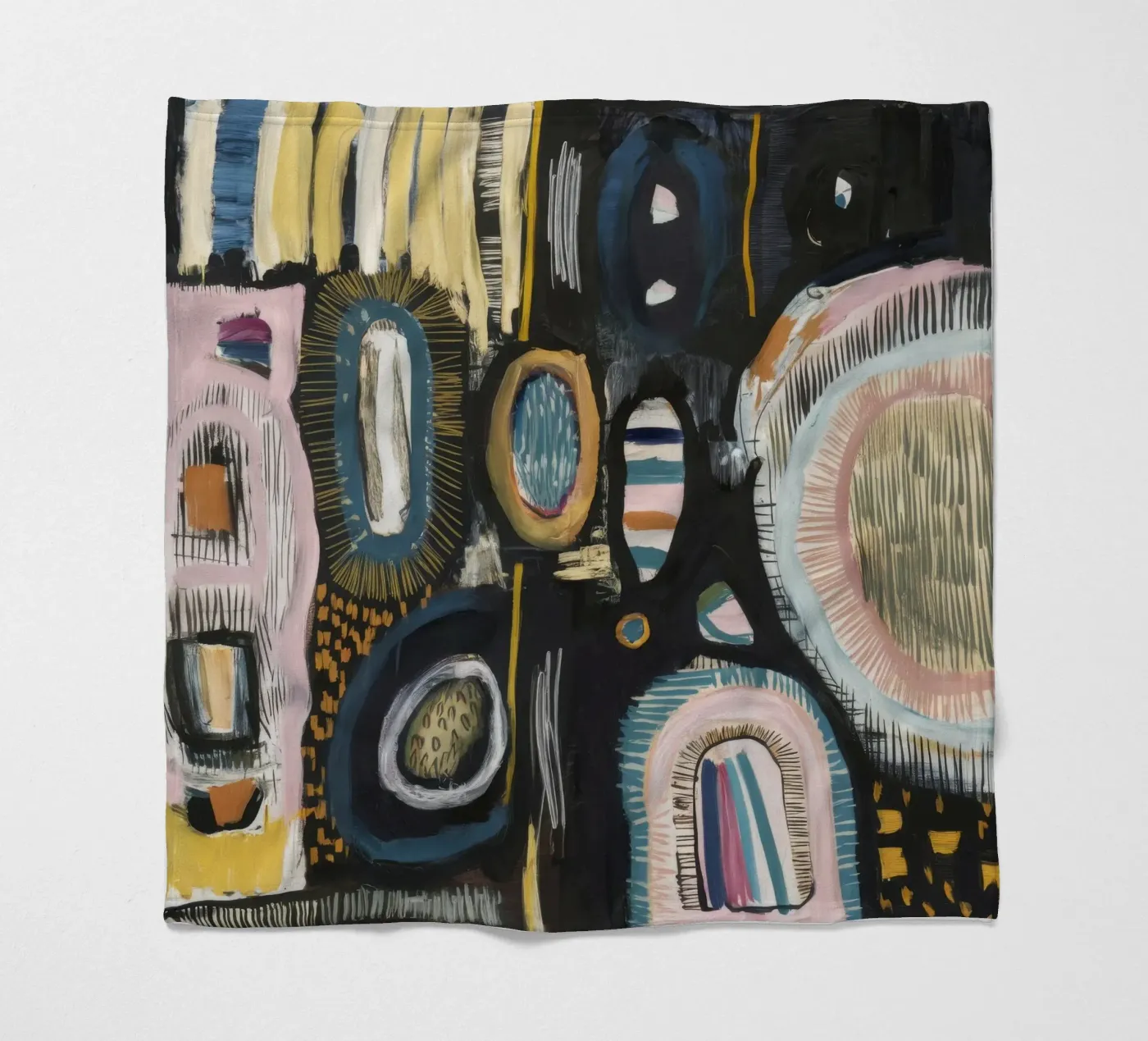 Cryptic Pattern Weave fleece blanket by Sublime Layers