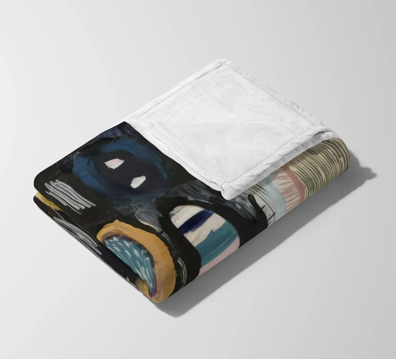 Cryptic Pattern Weave fleece blanket by Sublime Layers