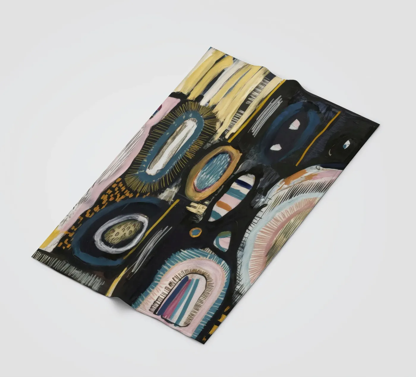 Cryptic Pattern Weave fleece blanket by Sublime Layers