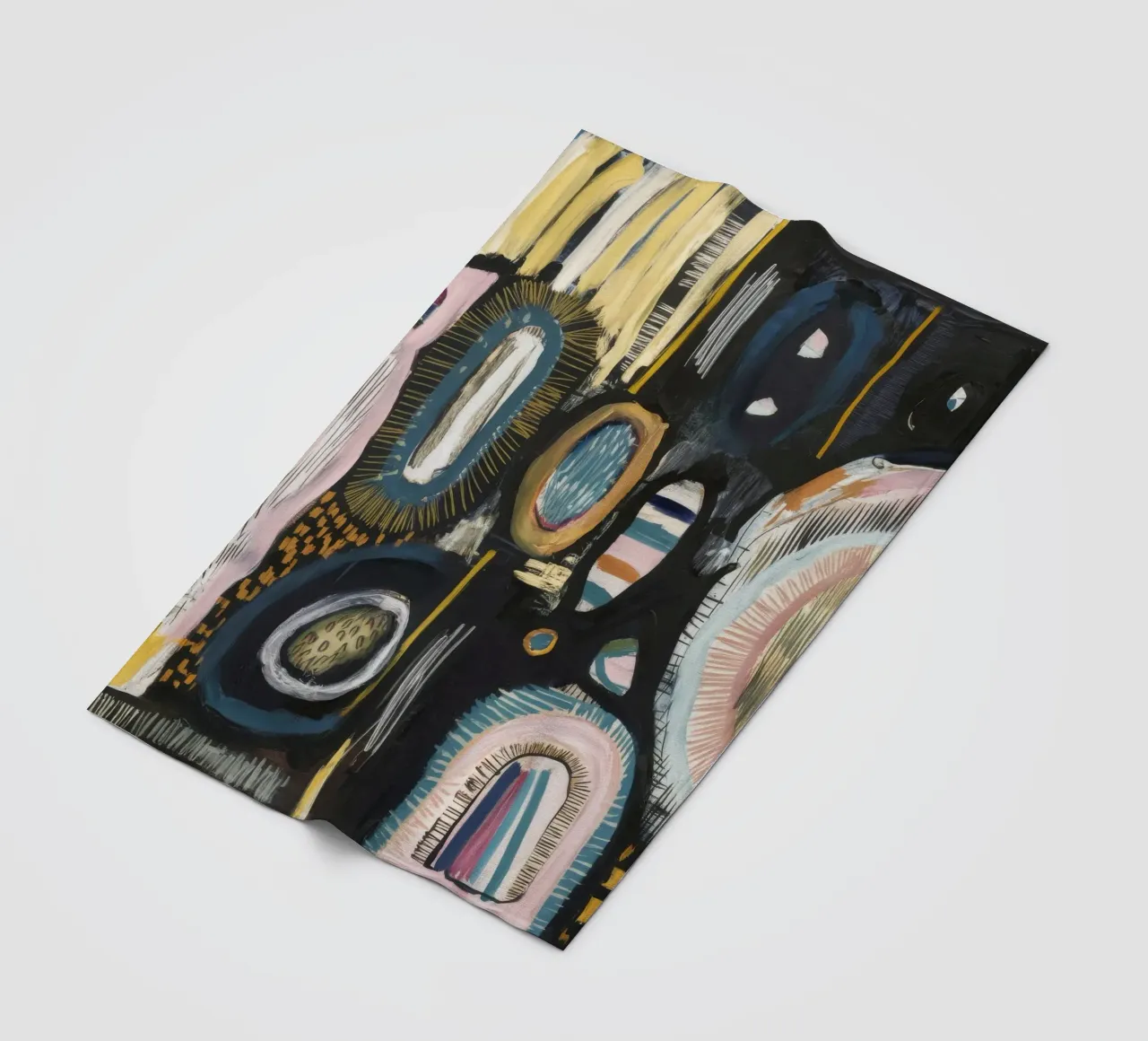 Cryptic Pattern Weave fleece blanket by Sublime Layers