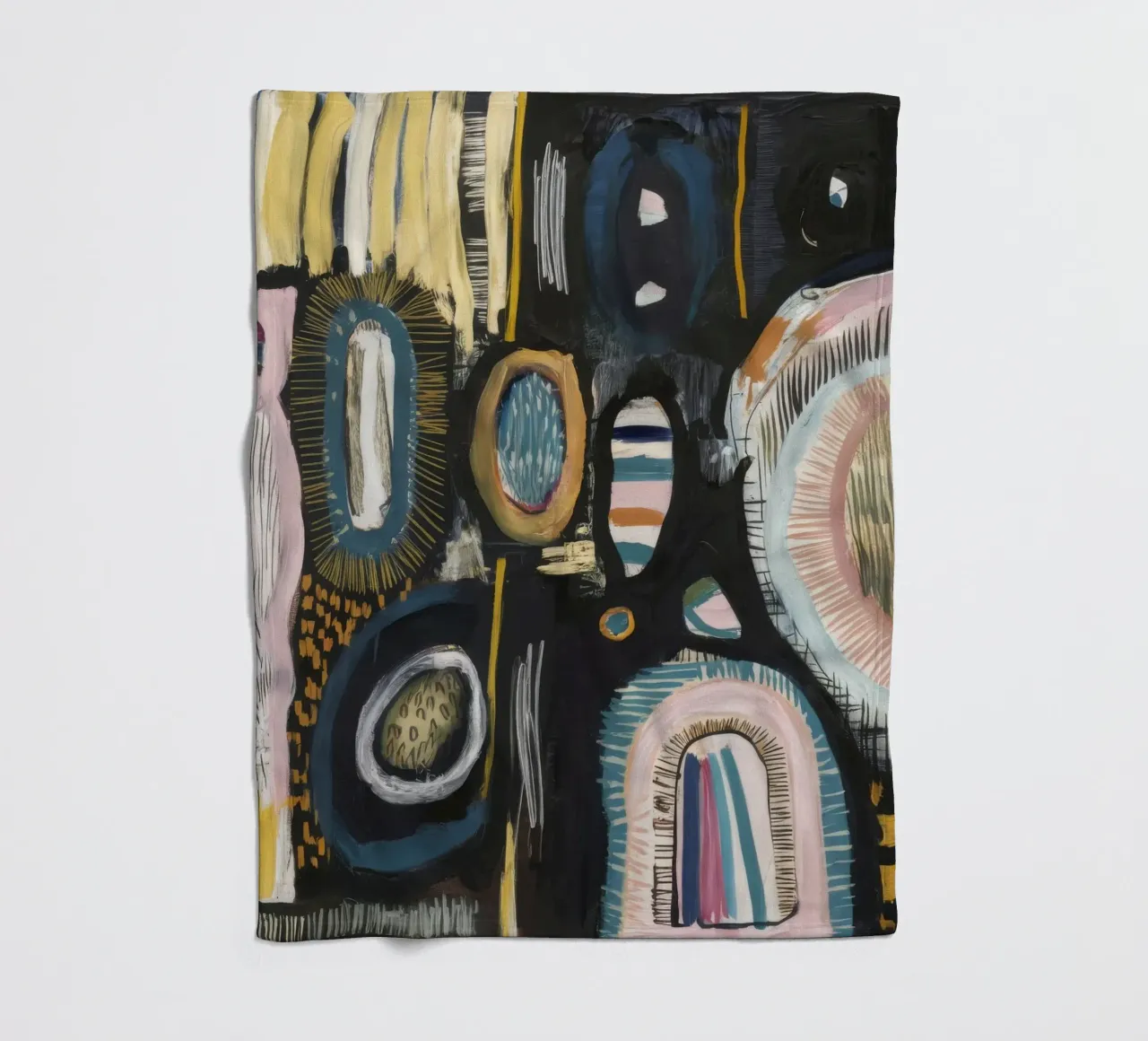 Cryptic Pattern Weave fleece blanket by Sublime Layers