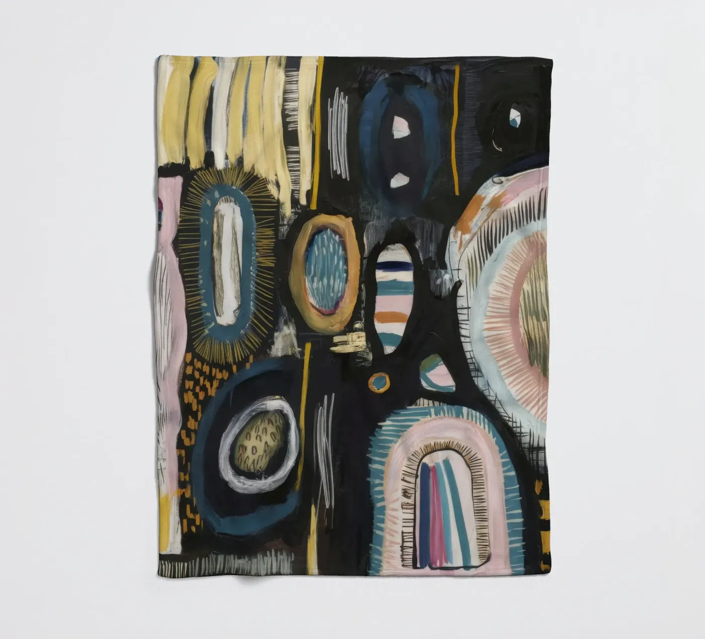 Cryptic Pattern Weave fleece blanket by Sublime Layers