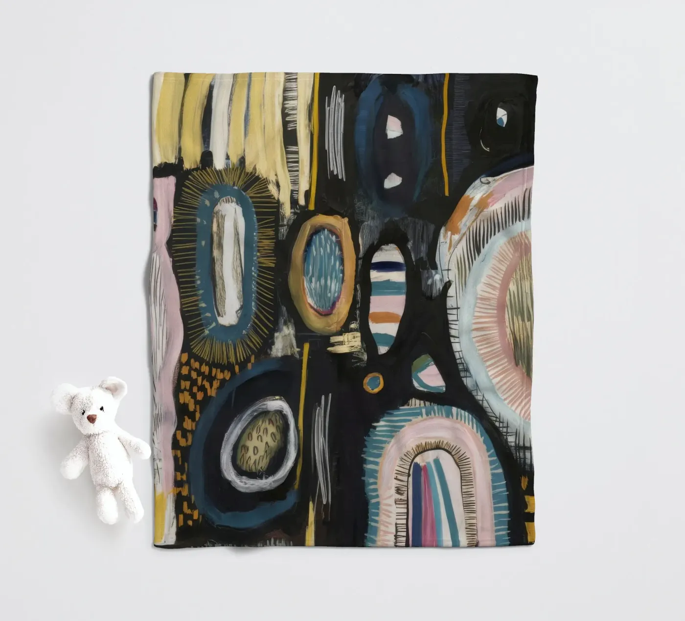 Cryptic Pattern Weave fleece blanket by Sublime Layers