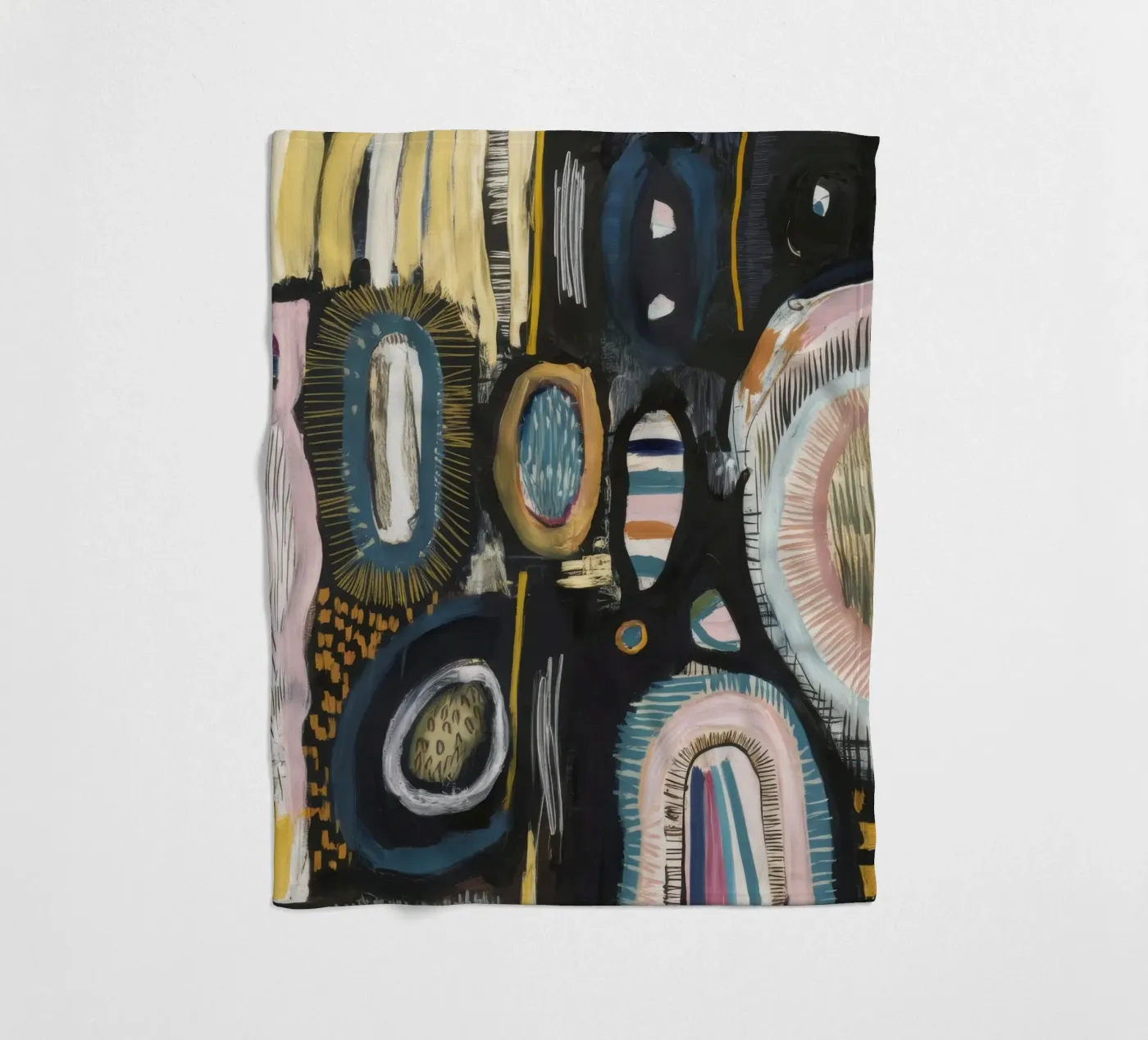 Cryptic Pattern Weave fleece blanket by Sublime Layers