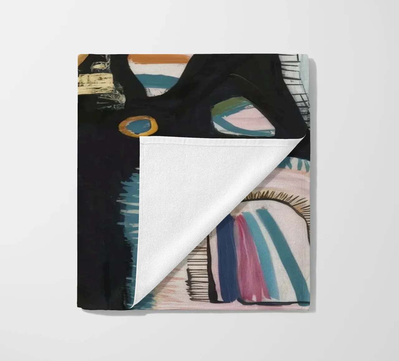 Cryptic Pattern Weave beach towel by Sublime Layers