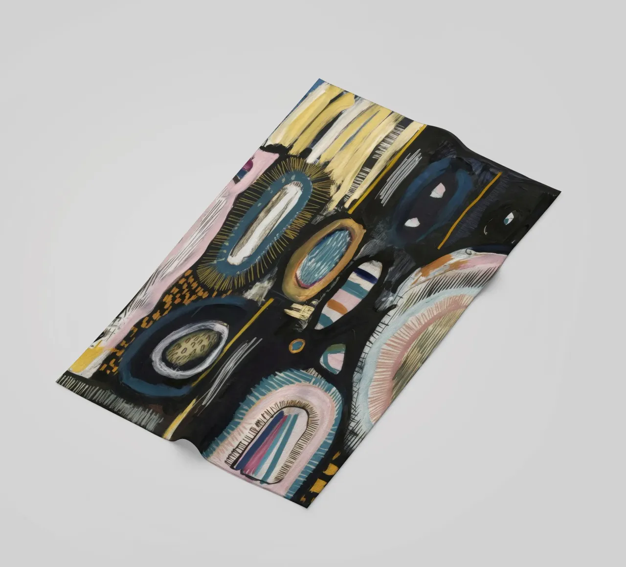 Cryptic Pattern Weave beach towel by Sublime Layers