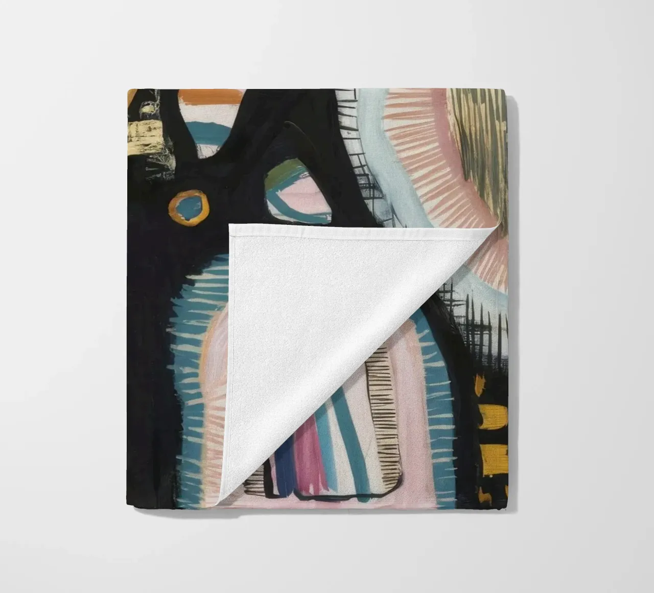 Cryptic Pattern Weave beach towel by Sublime Layers