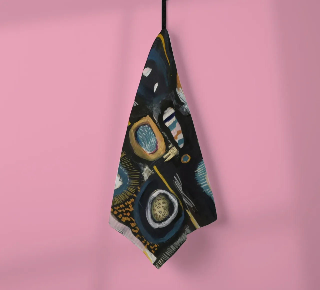 Cryptic Pattern Weave tea towel by Sublime Layers