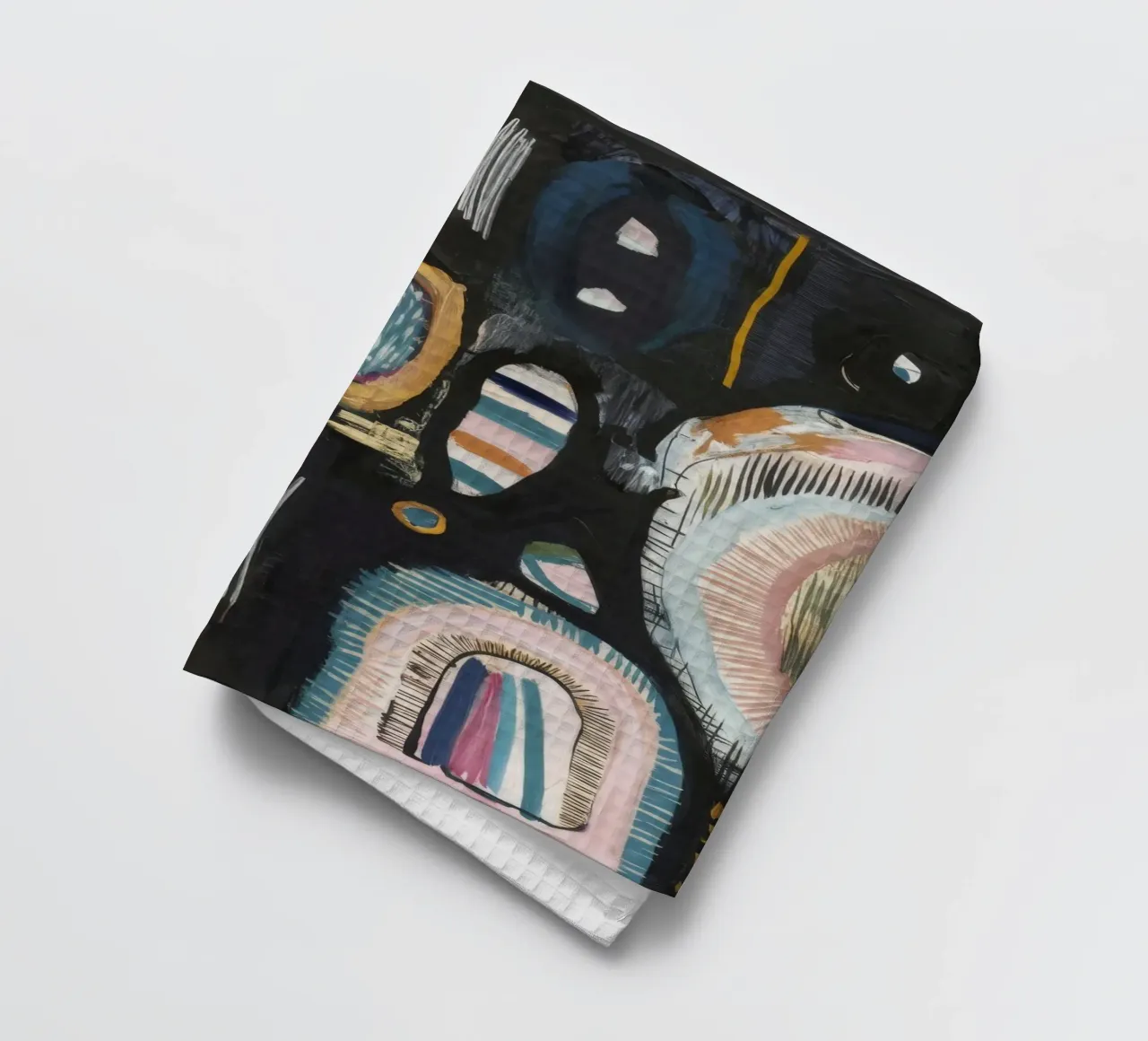 Cryptic Pattern Weave tea towel by Sublime Layers