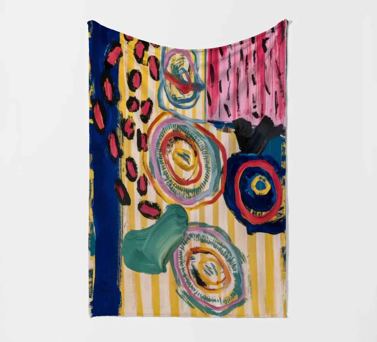 Zonnesteen vortex dans fleecedeken van Sublime Layers