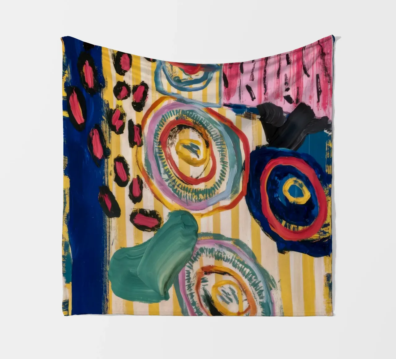 Zonnesteen vortex dans fleecedeken van Sublime Layers