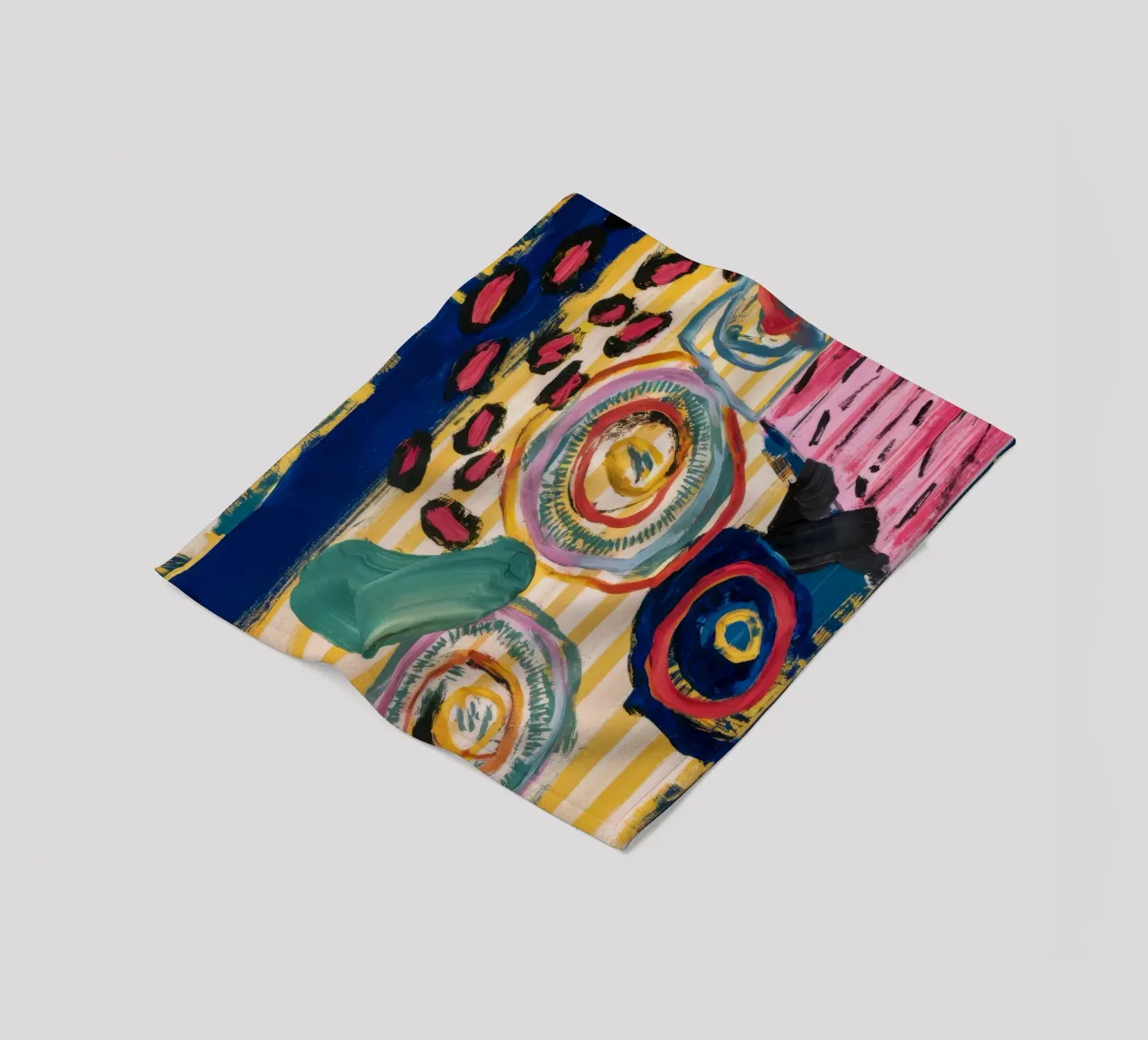 Zonnesteen vortex dans fleecedeken van Sublime Layers