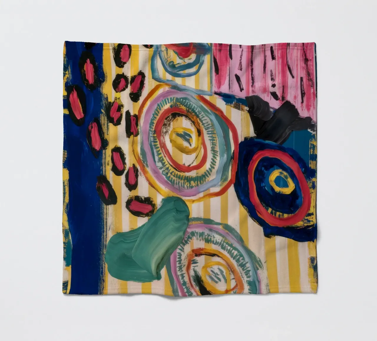 Zonnesteen vortex dans fleecedeken van Sublime Layers