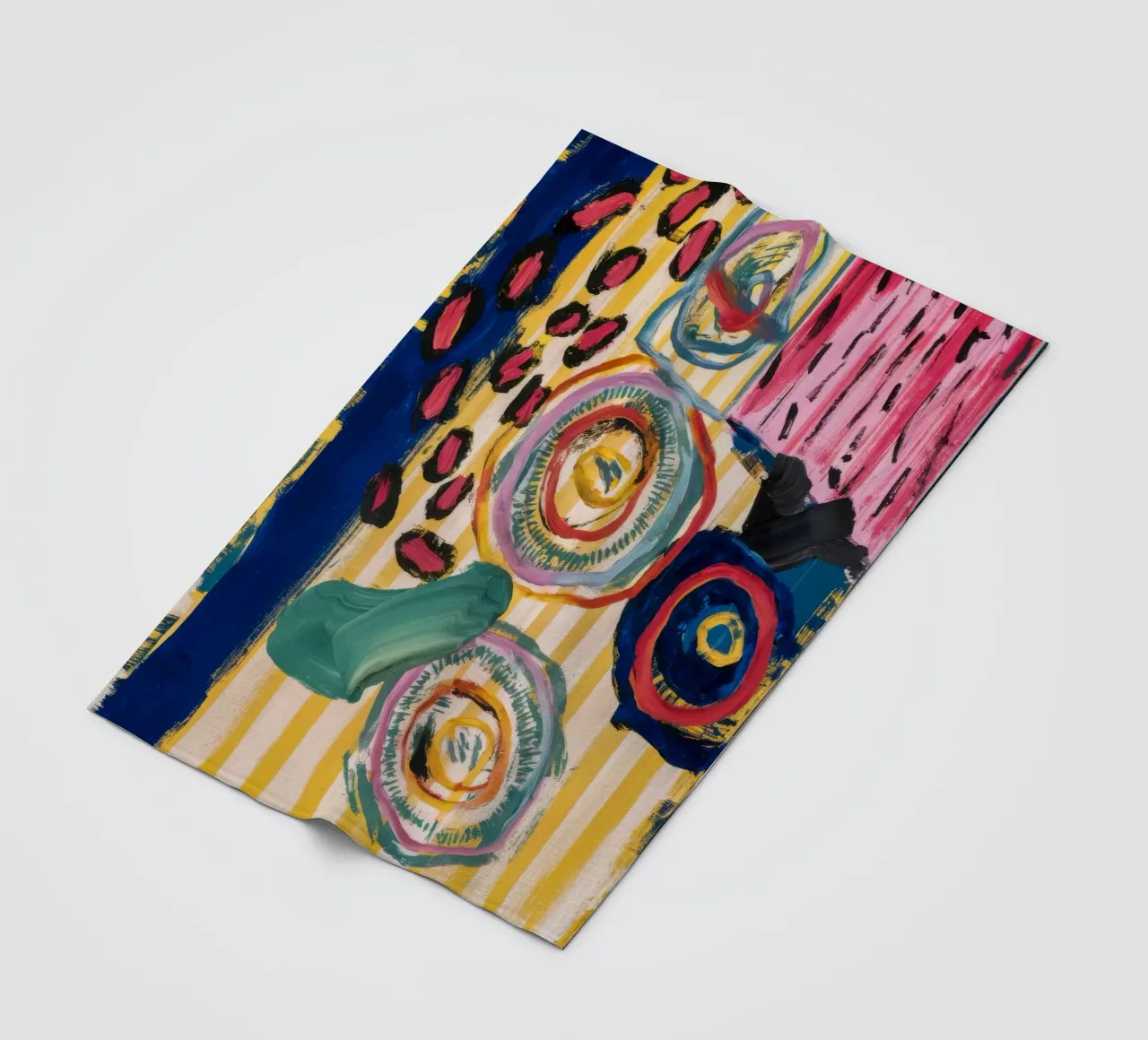 Zonnesteen vortex dans fleecedeken van Sublime Layers