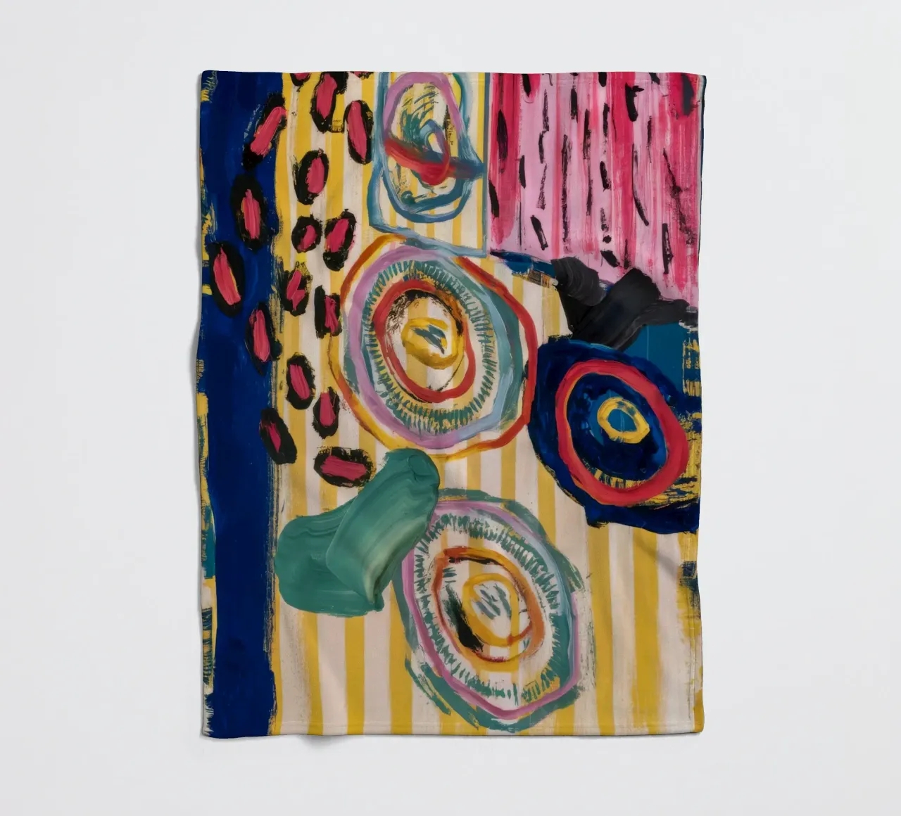 Zonnesteen vortex dans fleecedeken van Sublime Layers