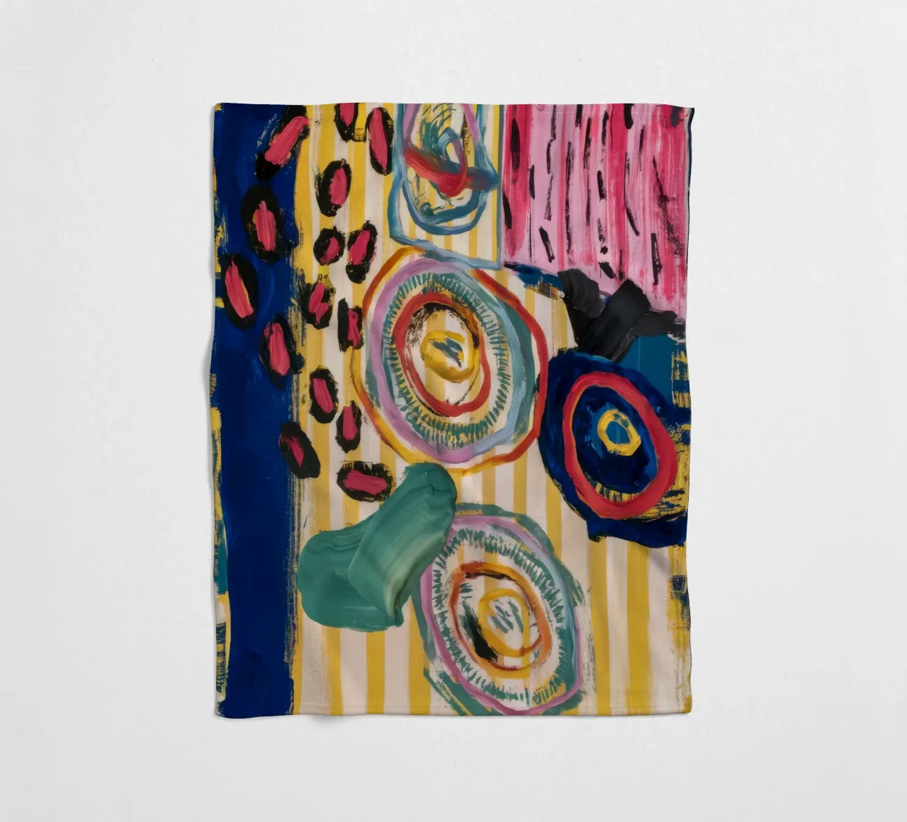 Zonnesteen vortex dans fleecedeken van Sublime Layers