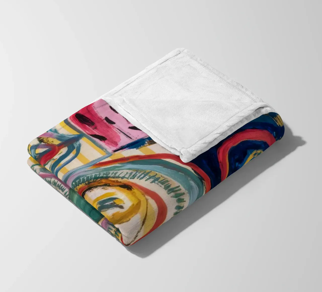 Zonnesteen vortex dans fleecedeken van Sublime Layers