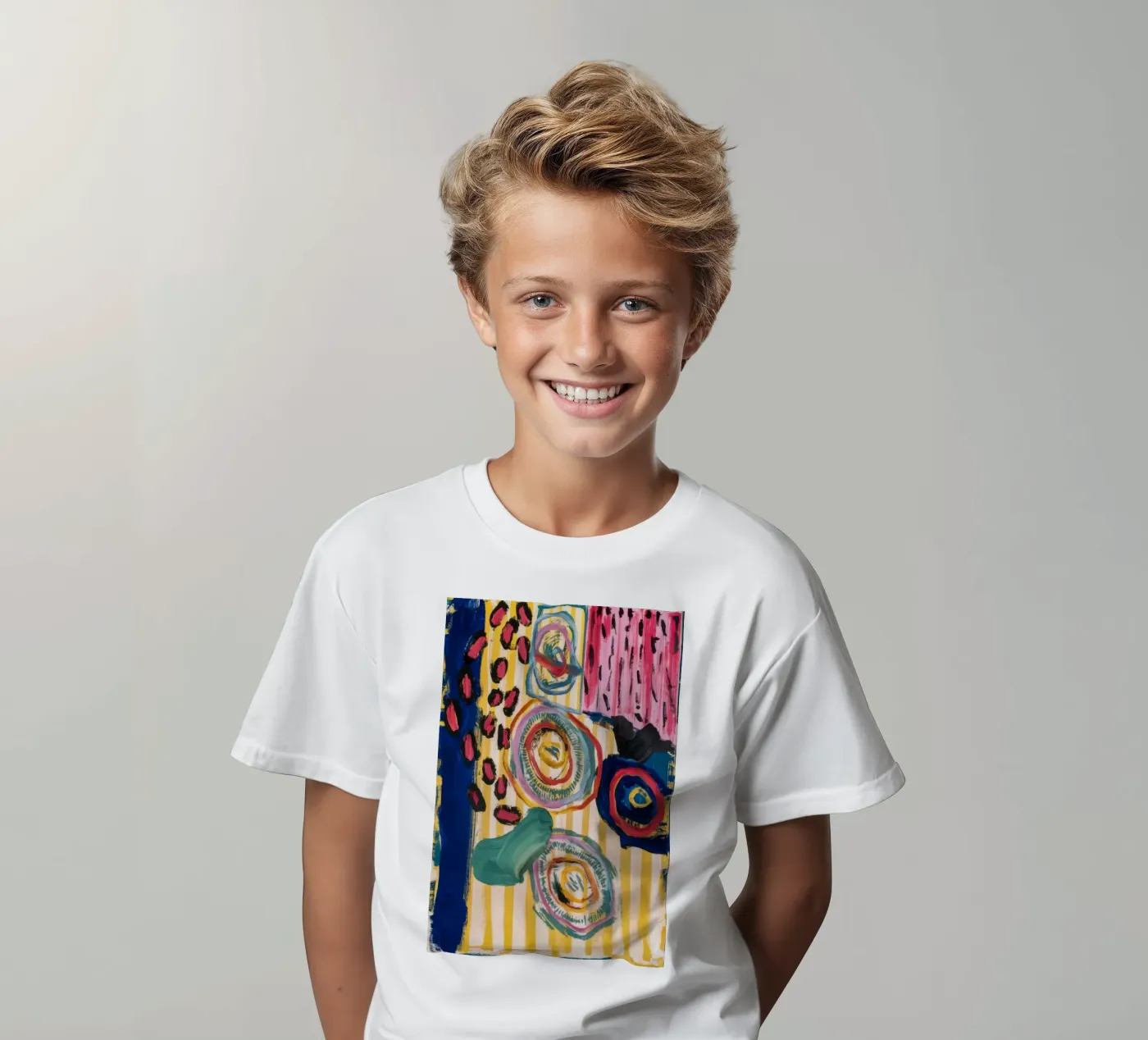 Danza del vortice della pietra solare t-shirt bambini da Sublime Layers