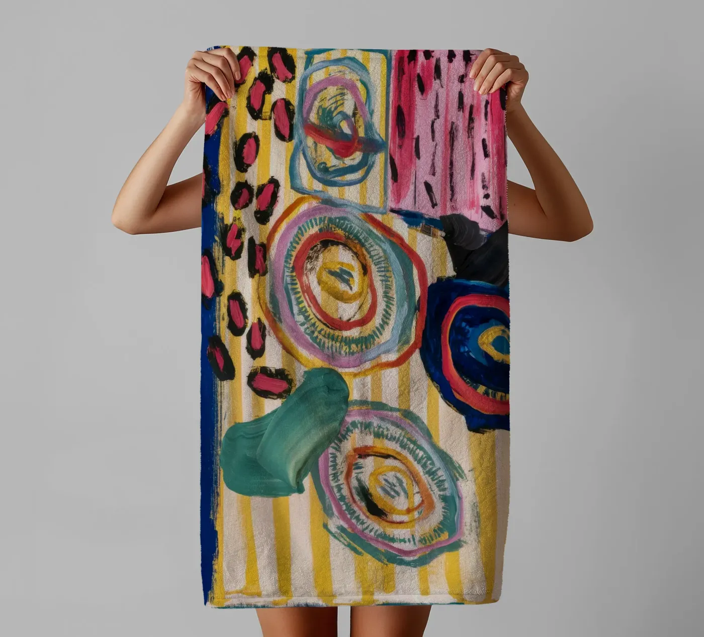Sunstone Vortex Dance towel by Sublime Layers