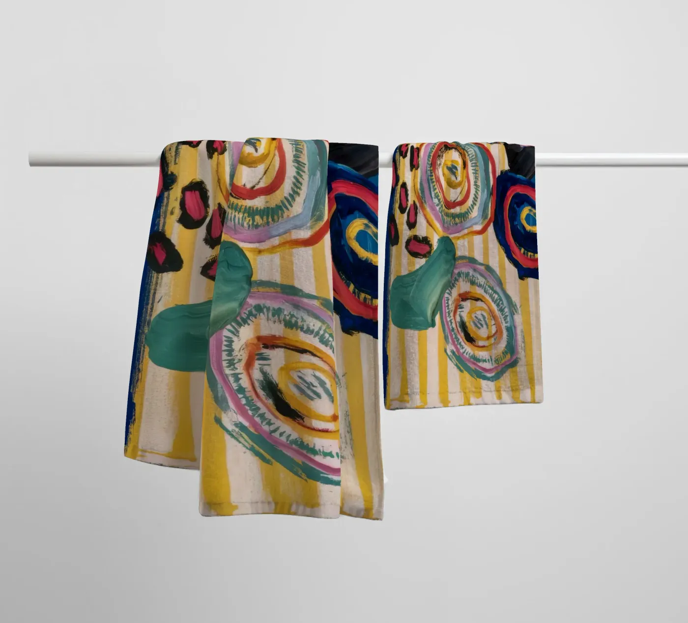 Sunstone Vortex Dance towel by Sublime Layers