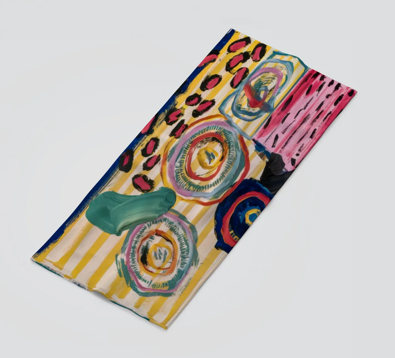 Danza del vortice della pietra solare telo mare da Sublime Layers