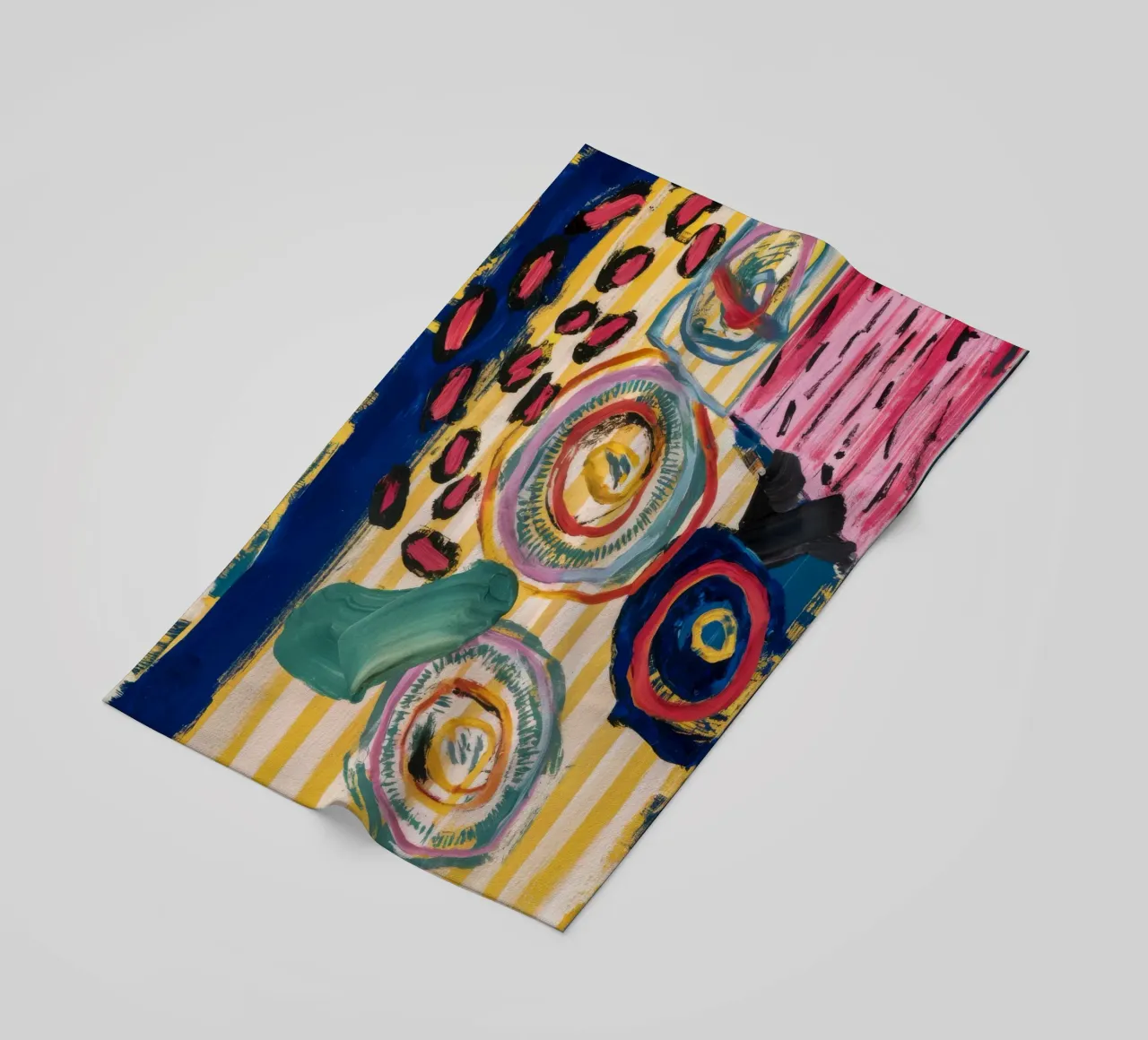 Danza del vortice della pietra solare telo mare da Sublime Layers