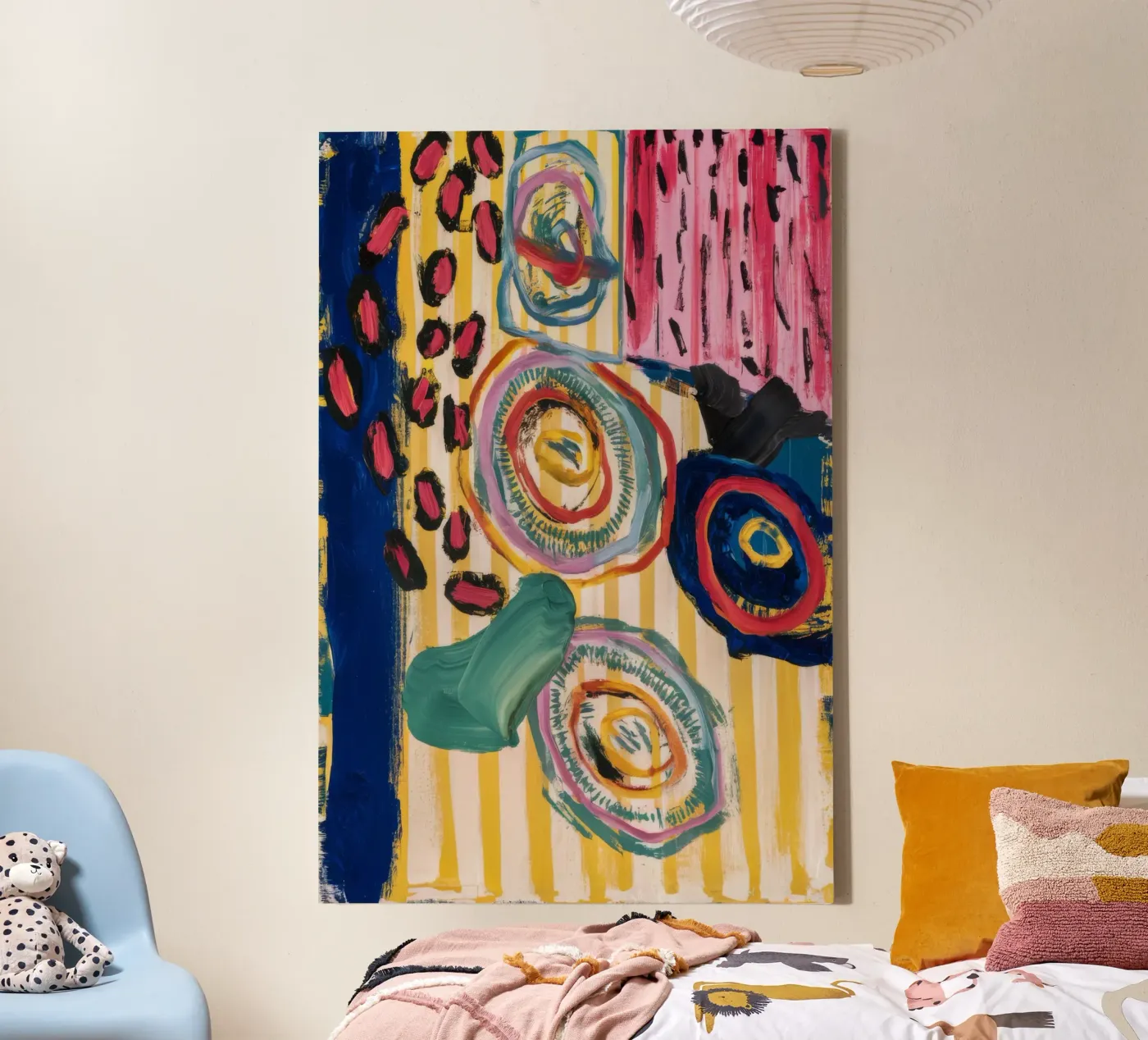 Sunstone Vortex Dance canvas by Sublime Layers