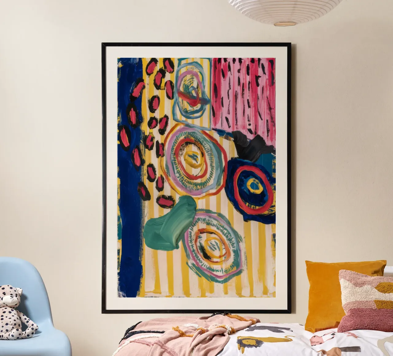 Sunstone Vortex Dance poster by Sublime Layers