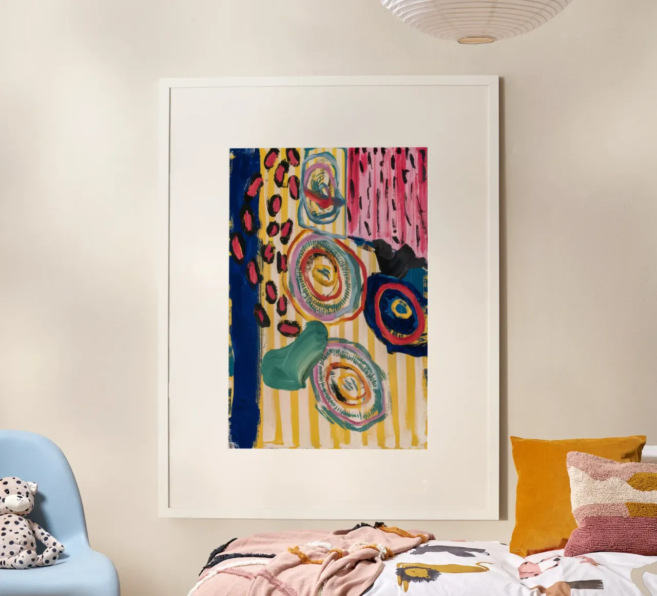 Sunstone Vortex Dance poster by Sublime Layers