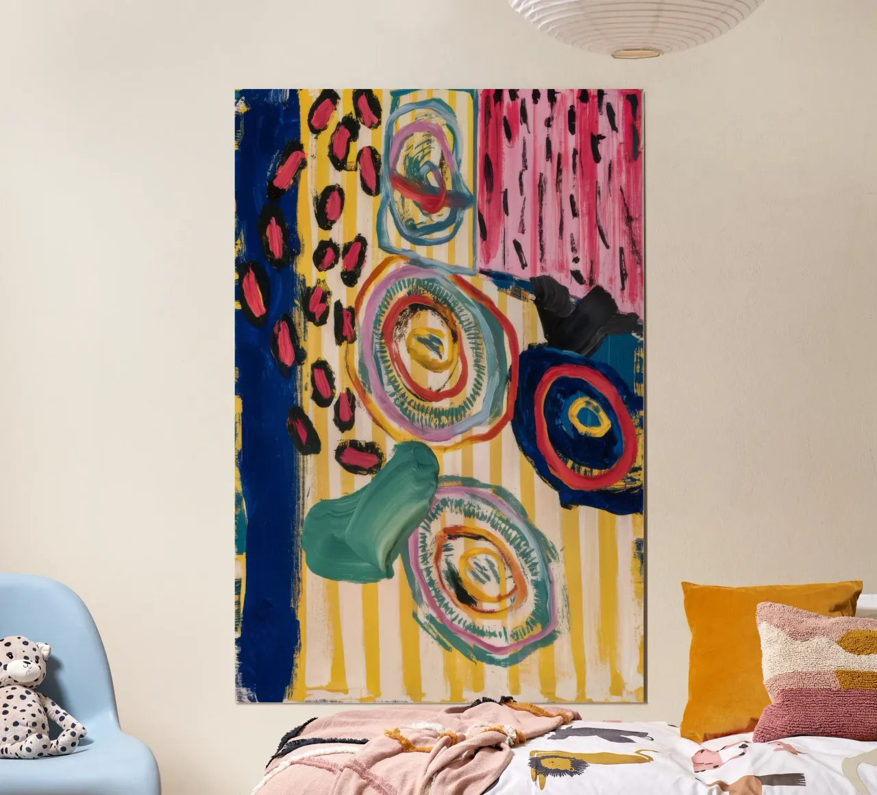 Sunstone Vortex Dance poster by Sublime Layers