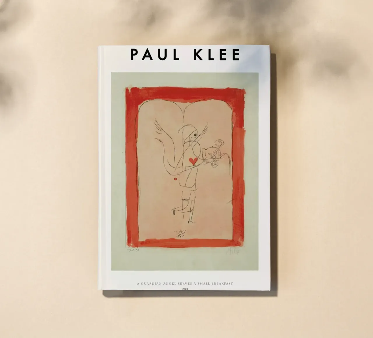 Klee - A Guardian Angel Serves a Small Breakfast notebook by ARTOTHEK