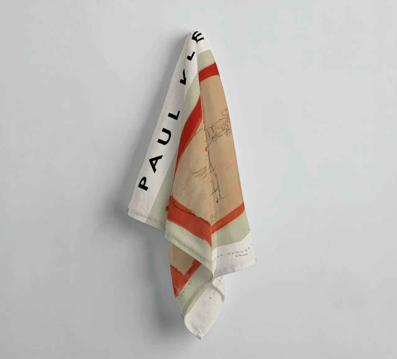 Klee - A Guardian Angel Serves a Small Breakfast towel by ARTOTHEK