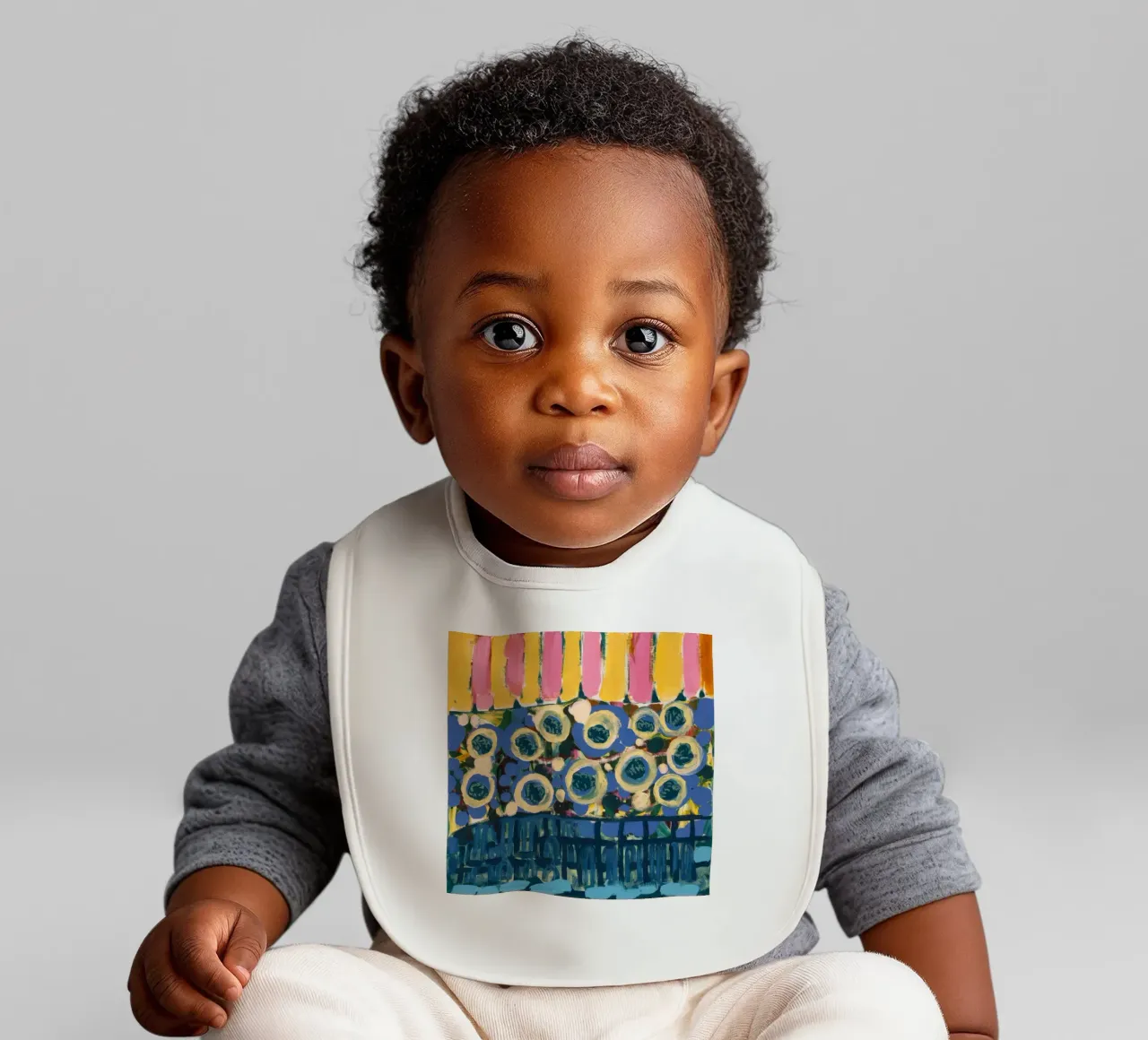 Righe di scudi ocra bavaglino da Sublime Layers