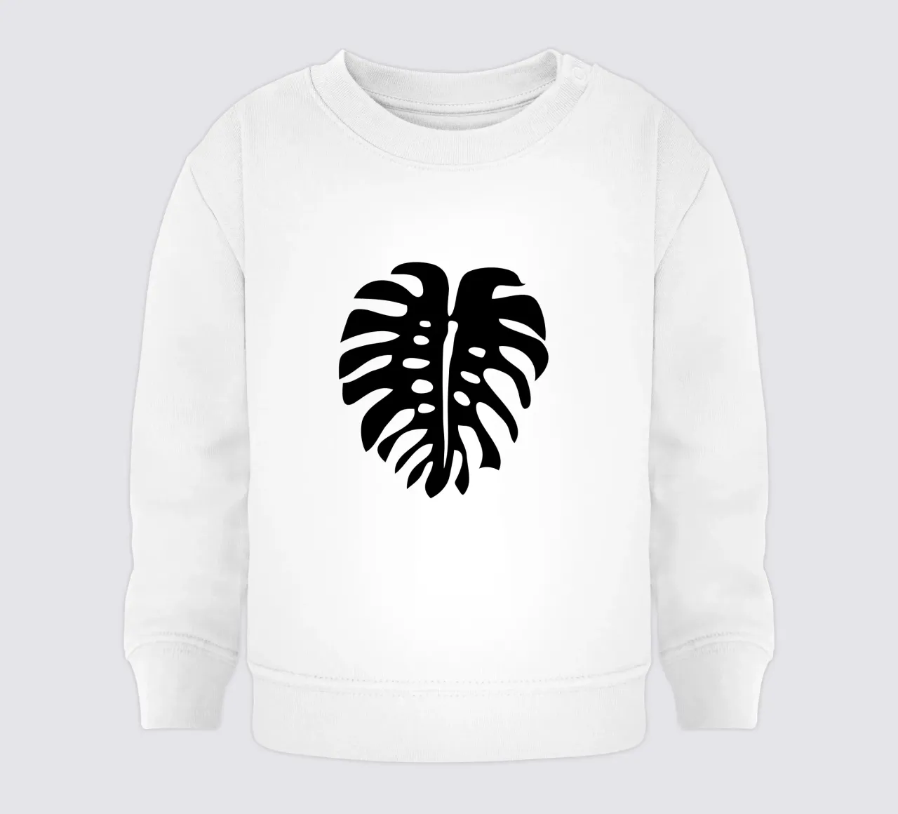 Minimalist Monstera felpa neonato da Mariery Young
