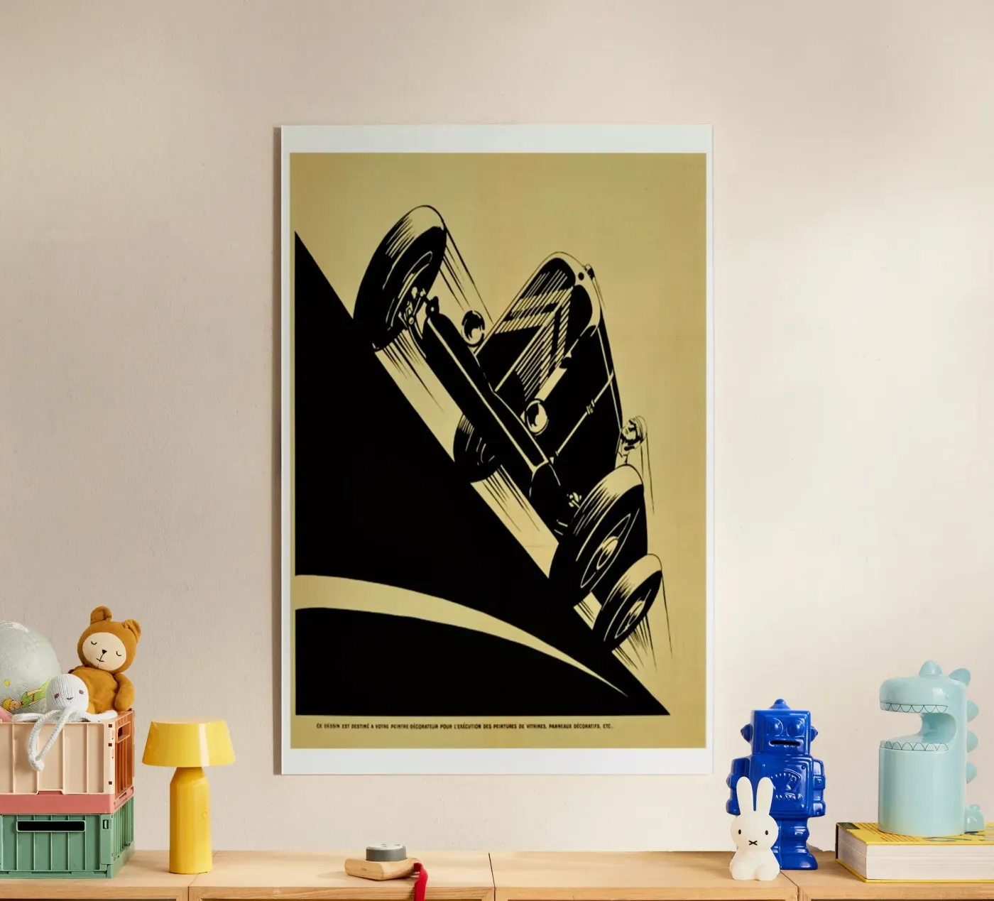 autoracing1 Acryl-Glas von Robert Livingston