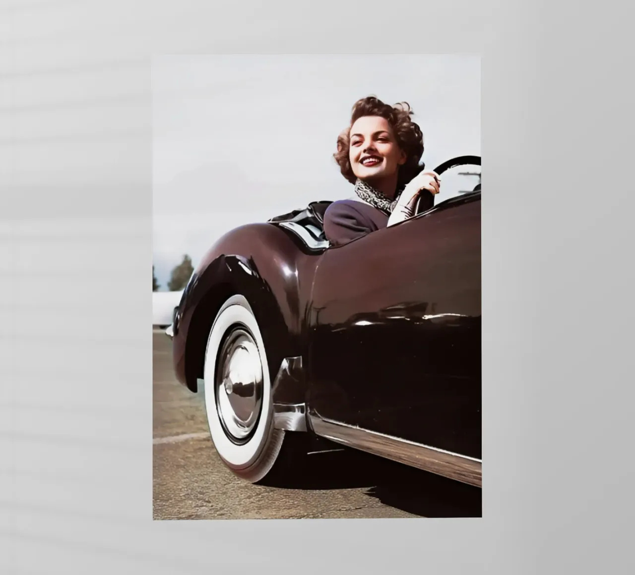 donne alla guida di un'auto pellicola backlit da BlogSawoo