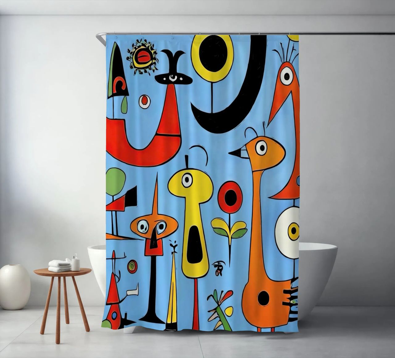 Homenaje a J.M. nº 2 cortina de baño de ZAMART