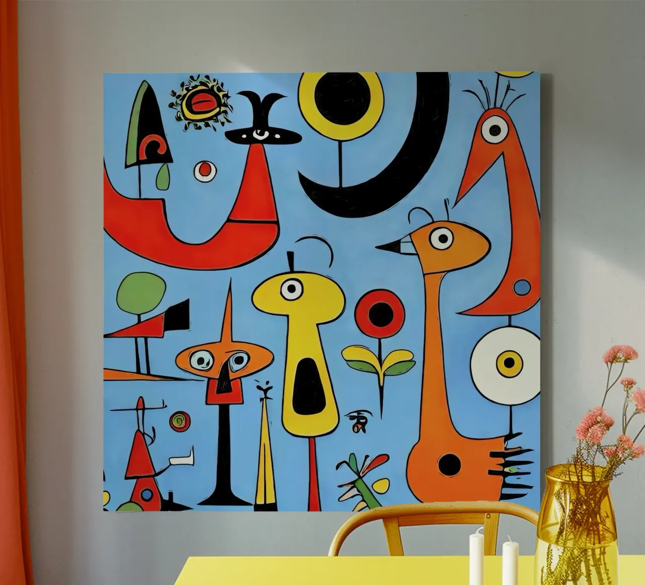 Hommage an J.M. #2 canvas by ZAMART
