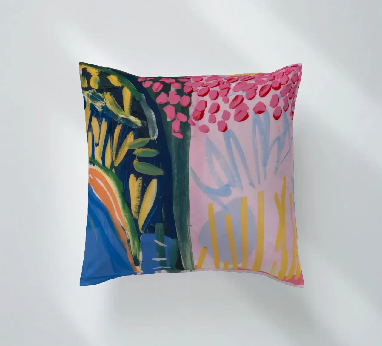 Sunrise Arch Bloom decorative cushion by Sublime Layers