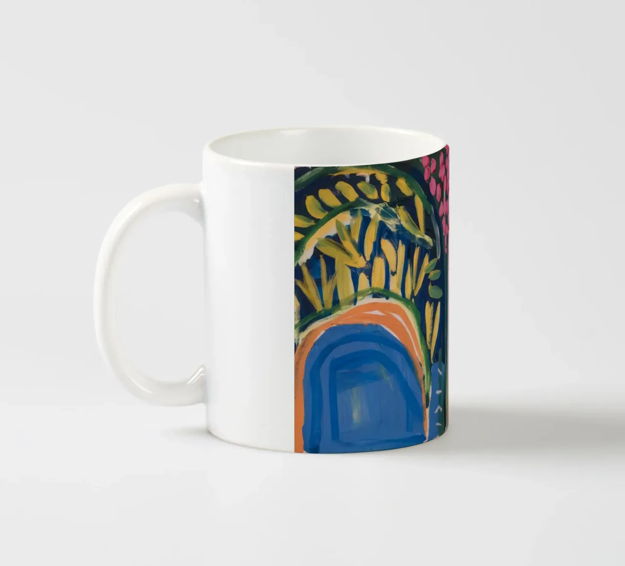 Arco dell'alba in fiore tazza in ceramica da Sublime Layers